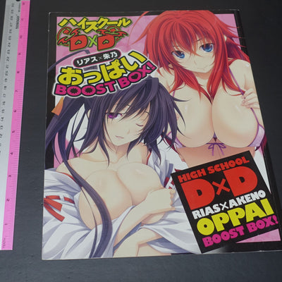 High School D x D Novel & Illustration Art Book OPPAI BOOST