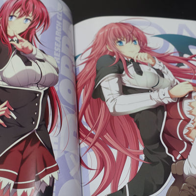 High School D x D Novel & Illustration Art Book OPPAI BOOST