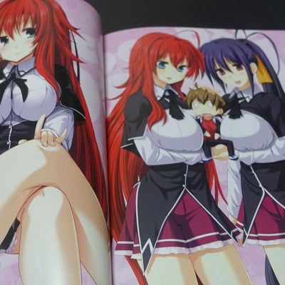 High School D x D Novel & Comic & Illustration Art Book OPPAI BOOST 2nd