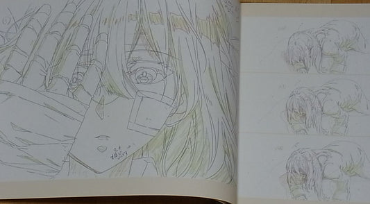 Violet Evergarden Key Frame Art Book Keyframes Collection vol.1 150page