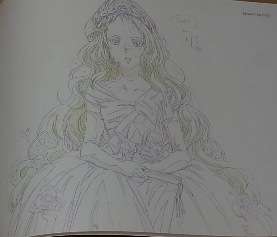Violet Evergarden Key Frame Art Book Keyframes Collection vol.1 150page