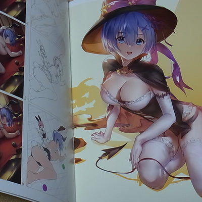 77gl Re Zero Color Fan Art Book Rezelog C97