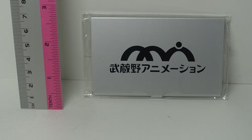 Shirobako Musashino Animation Aluminum Name Card Case