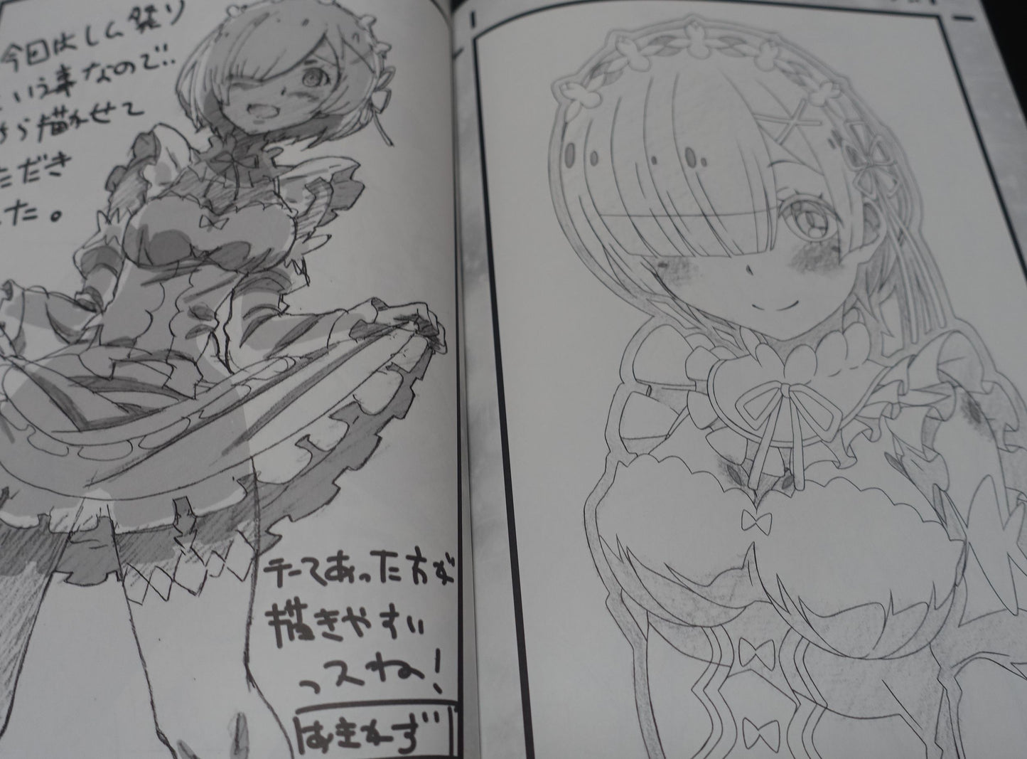 Decisive Animation Illustrator's Re Zero Fan Art Book Decisive Project 9