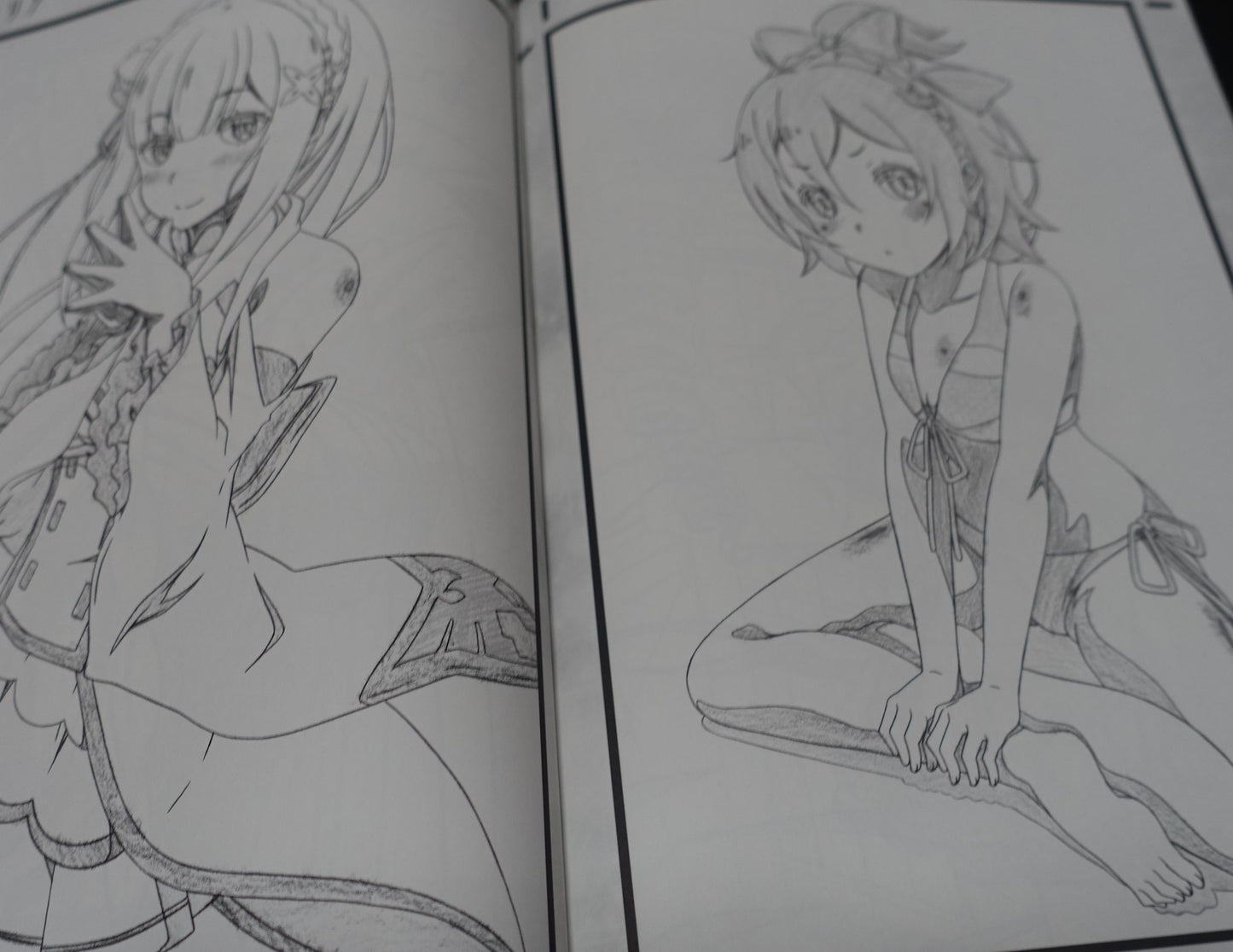 Decisive Animation Illustrator's Re Zero Fan Art Book Decisive Project 10