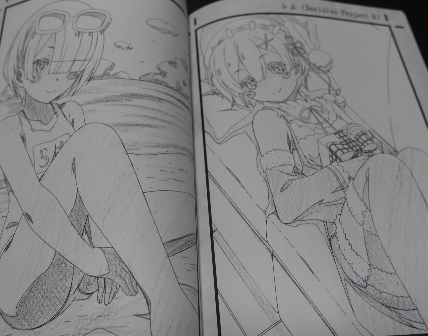 Decisive Animation Illustrator's Re Zero Fan Art Book Decisive Project 11