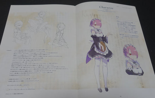 Re Zero Visual Complete Book vol.2 & 3