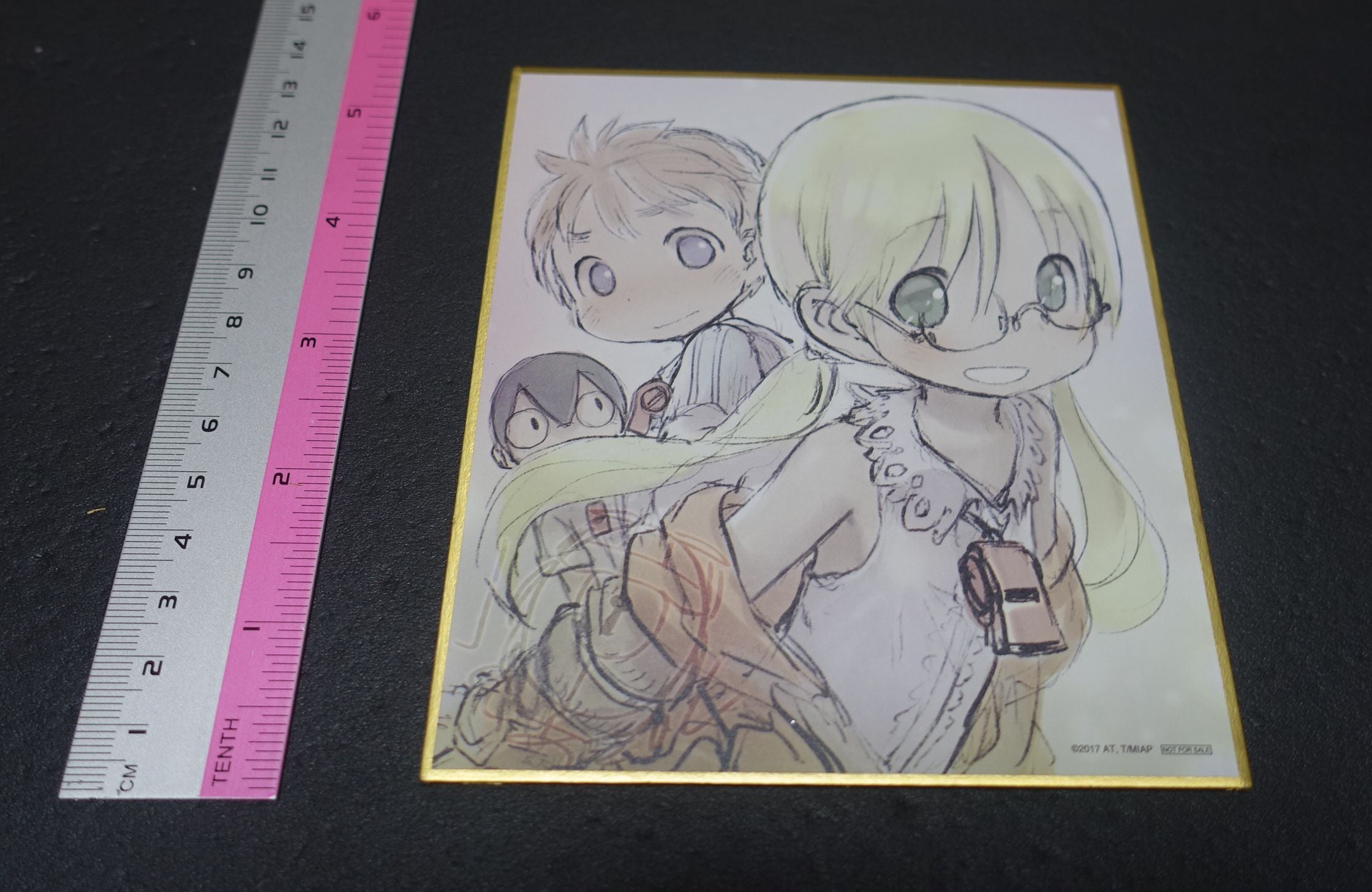 Tsukushi Akihito MADE IN ABYSS Printed Shikishi Art Board Riko