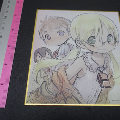 Tsukushi Akihito MADE IN ABYSS Printed Shikishi Art Board Riko