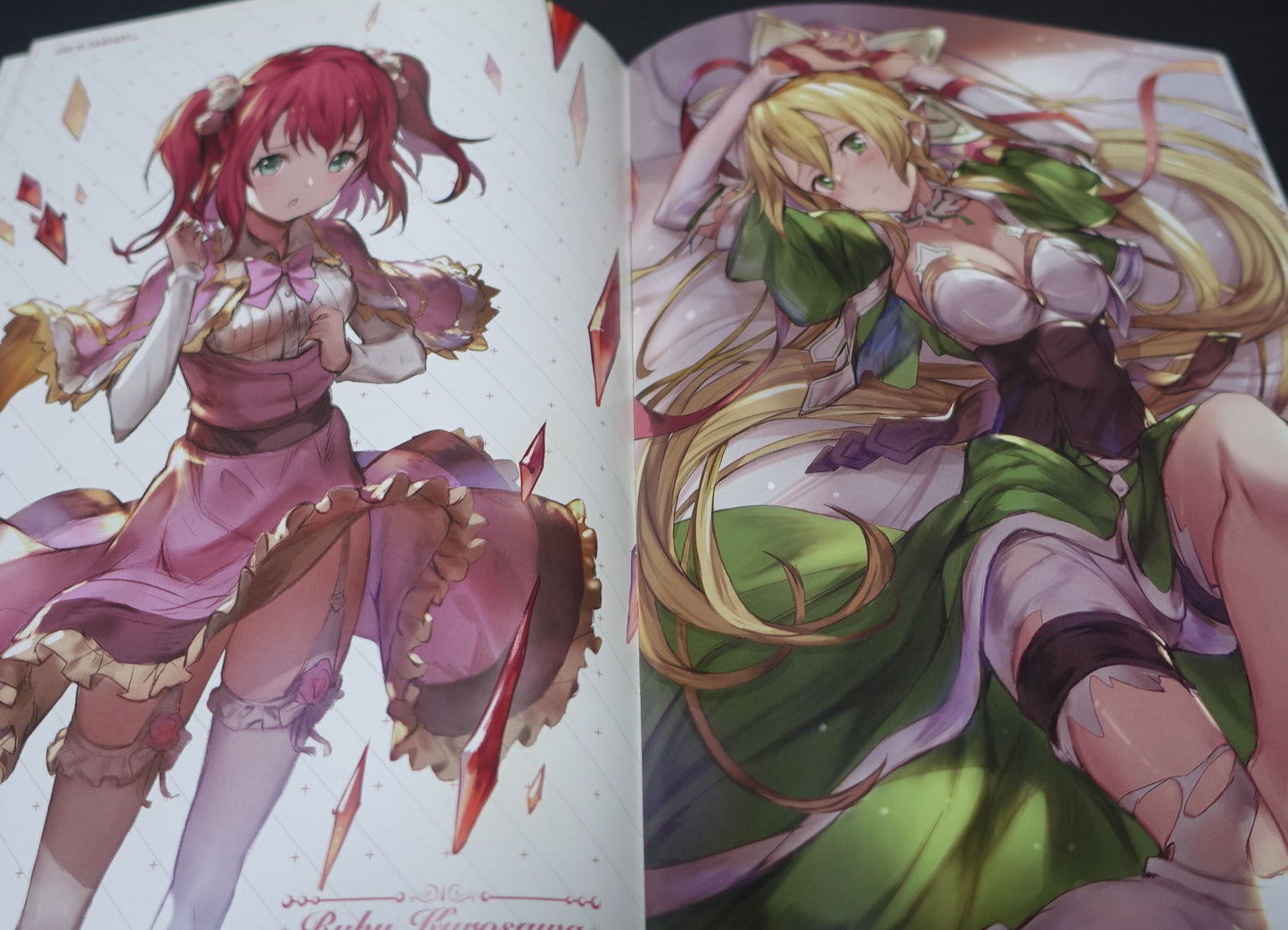 77gl Re Zero & SAO Color Fan Art Book LIFE IS FANTASY