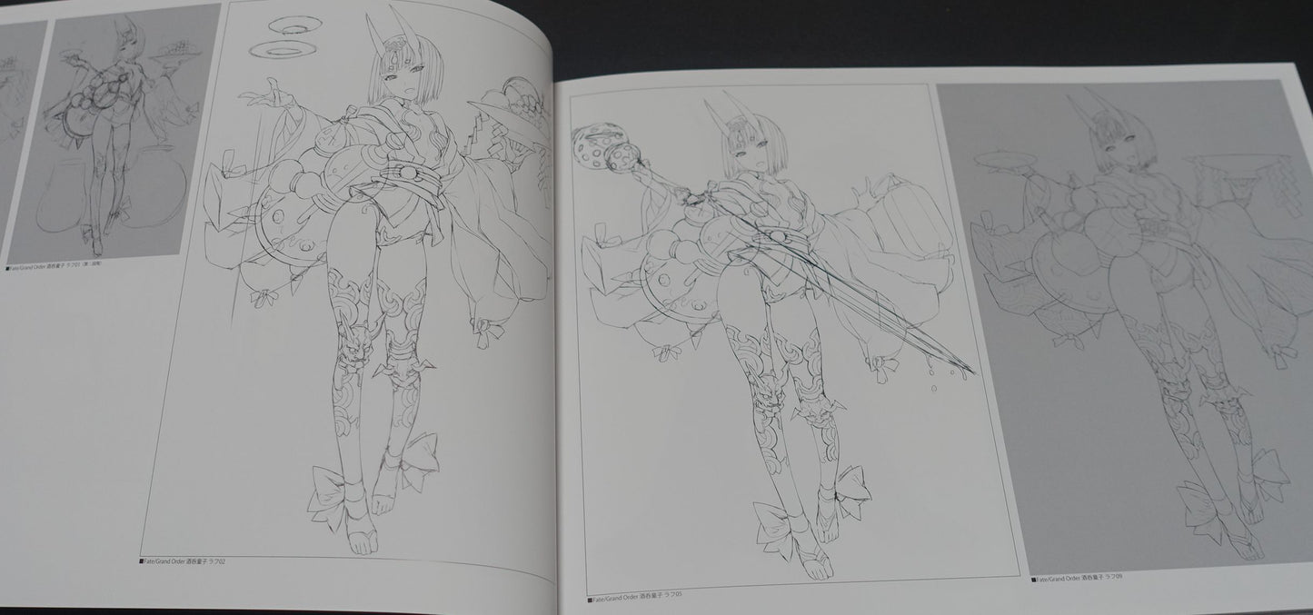 Raita Honjou Fate Grand Order 1 Shuten Doji & Kintoki Design Art Work Book