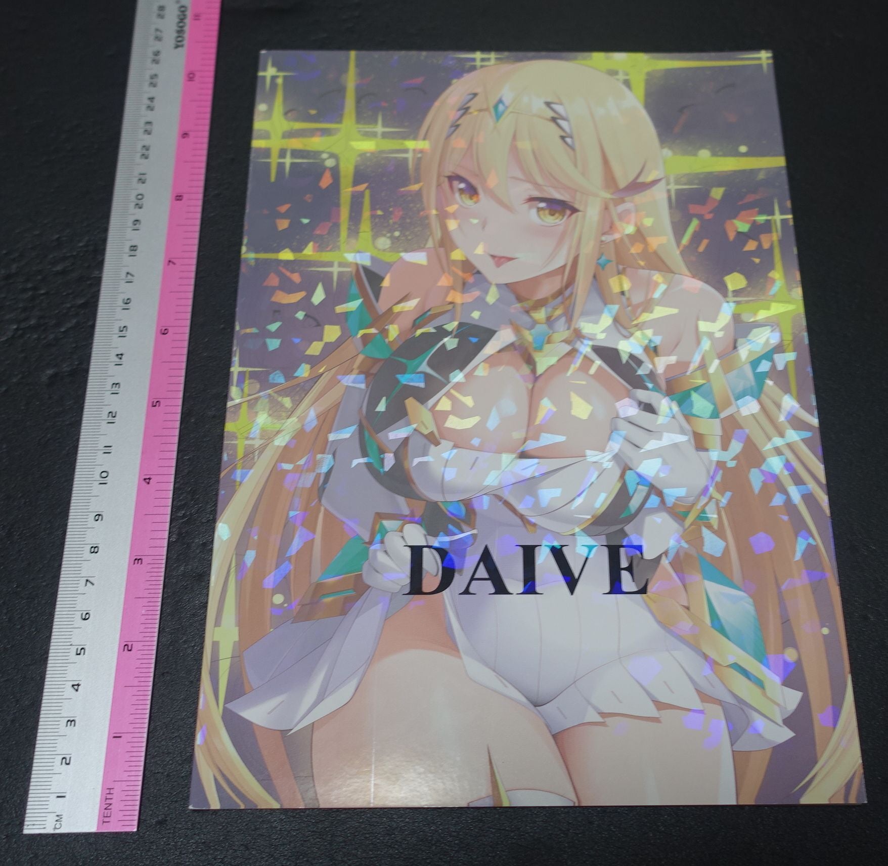 DAIVE Xenoblade 2 Color Fan Art Book Gold Rush
