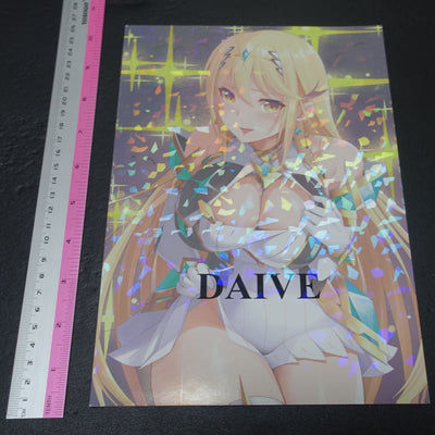 DAIVE Xenoblade 2 Color Fan Art Book Gold Rush