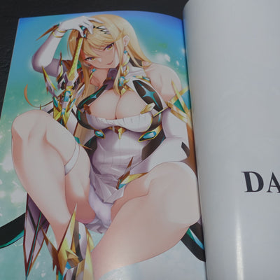 DAIVE Xenoblade 2 Color Fan Art Book Gold Rush