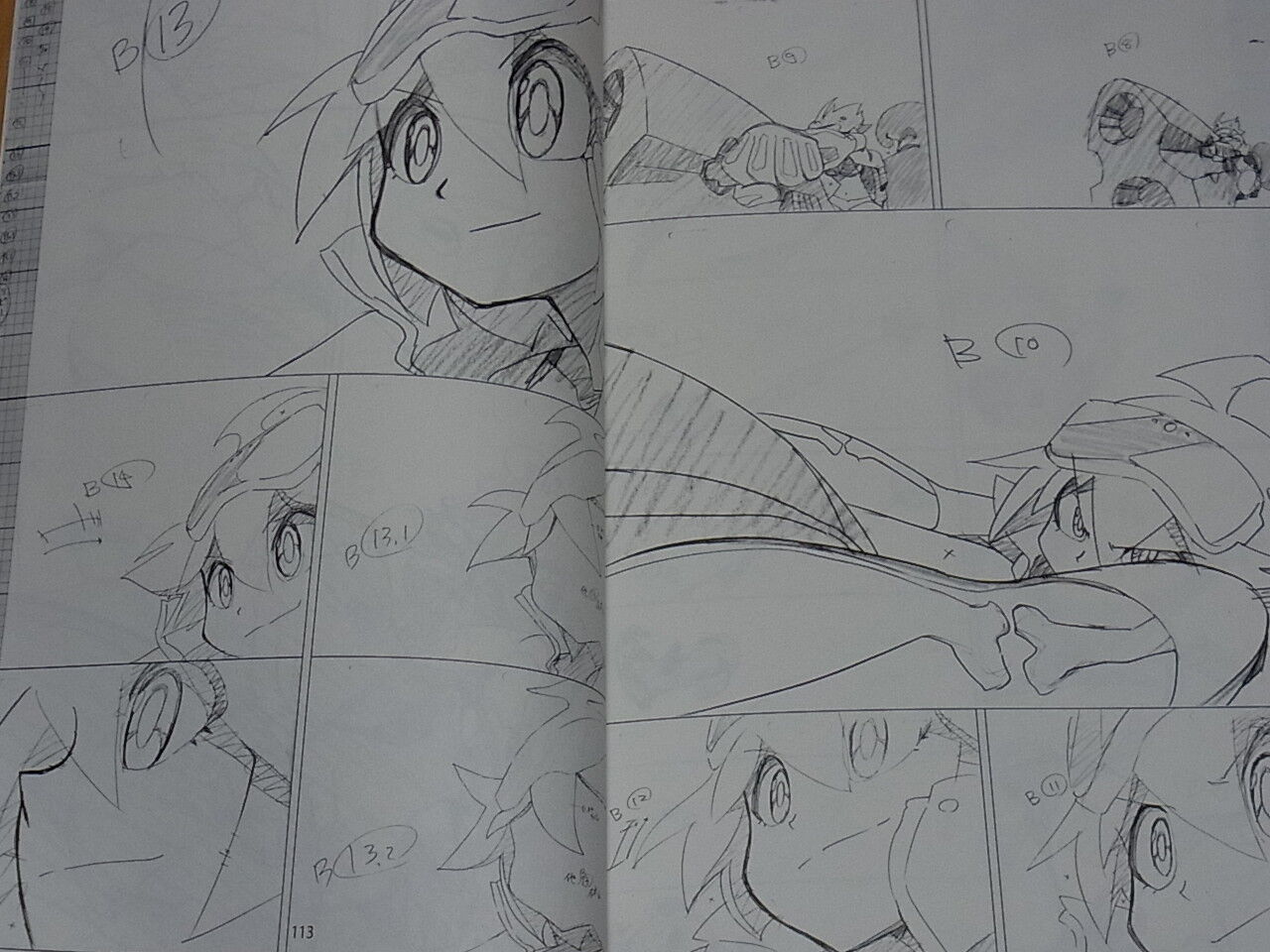 Hiroyuki Imaishi Key Frame Art Collection 17 Kill la Kill Uchuu Patrol Luluco
