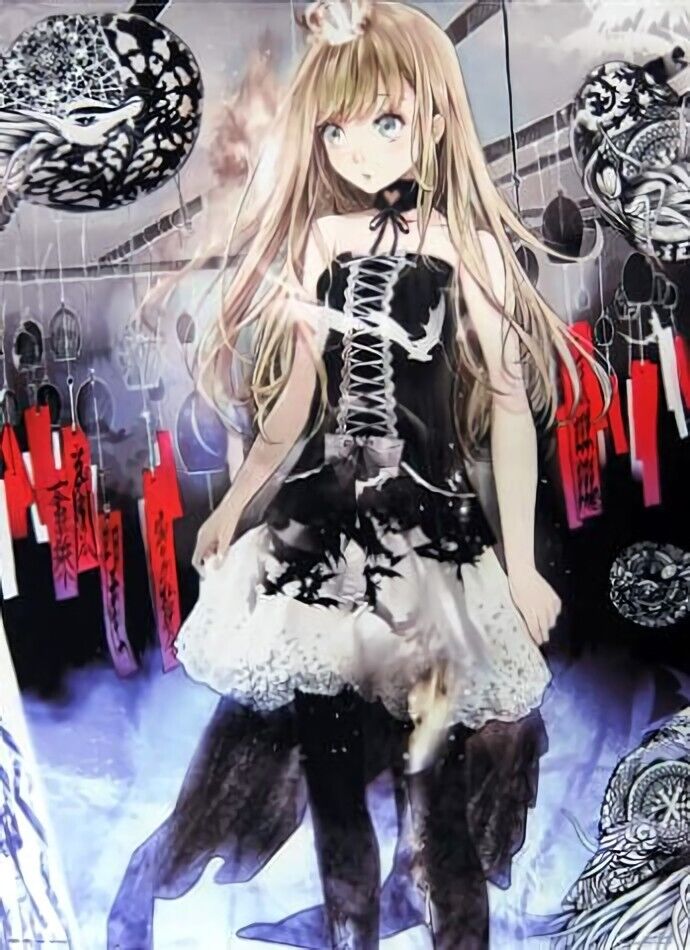 Oh!Great Bakemonogatari 51 x 72 cm Tapestry Shinobu Oshino