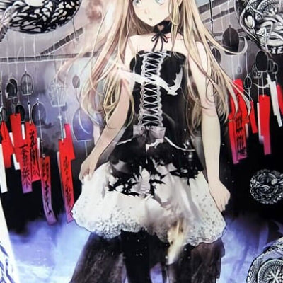 Oh!Great Bakemonogatari 51 x 72 cm Tapestry Shinobu Oshino