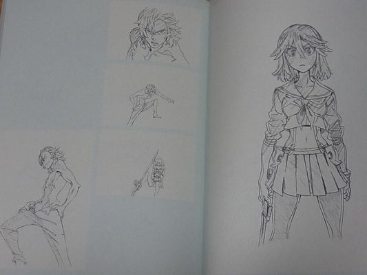 KILL LA KILL ART COLLECTION BOOK 9 Complete Set & STORY BOARD BOOK