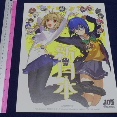 Wadamemo Arco Wada Tsukihime Fan Art Book Shin Tsuki Hon & PVC Art Board C100