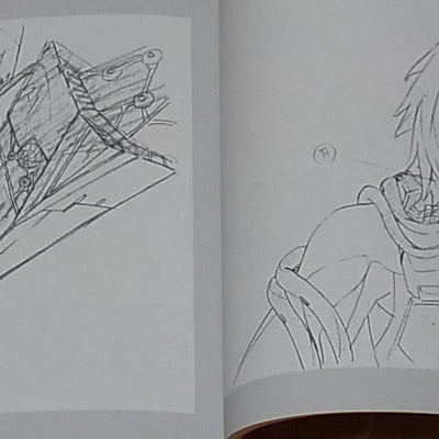 DARLING in the FRANXX KEY FRAME ART BOOK RED 176page