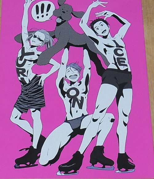 Animation YURI ON ICE Staff Illustration Art Doujinshi