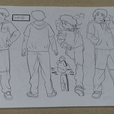 WOLF'S RAIN Setting Art Collection Book Toshihiro Kawamoto