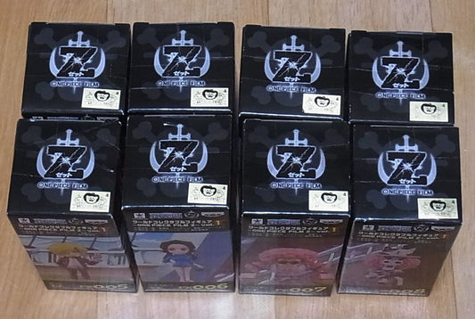 ONE PIECE WORLD COLLECTABLE FIGURE FILM Z Vol.1 COMPLETE SET