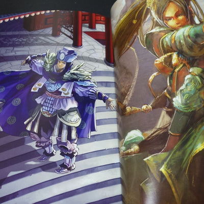 Raita Kazama Kaduki Kugawara Super Sangokushi Taisen Designer's Art Book