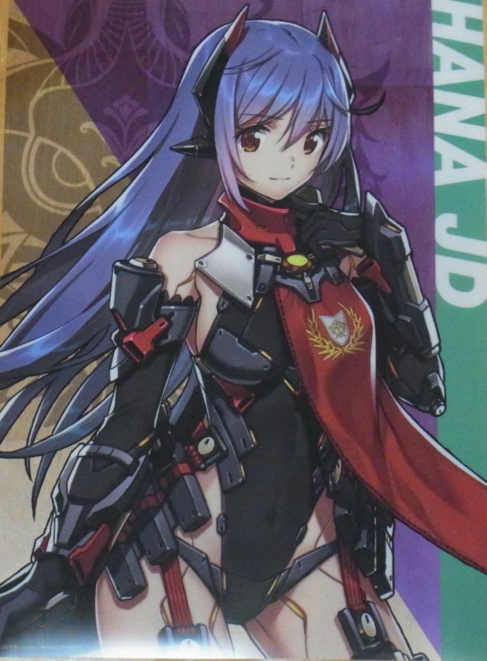 Nintendo Store Xenoblade2 A3 Size Plastic Clear Poster Xenoblade HANA JD