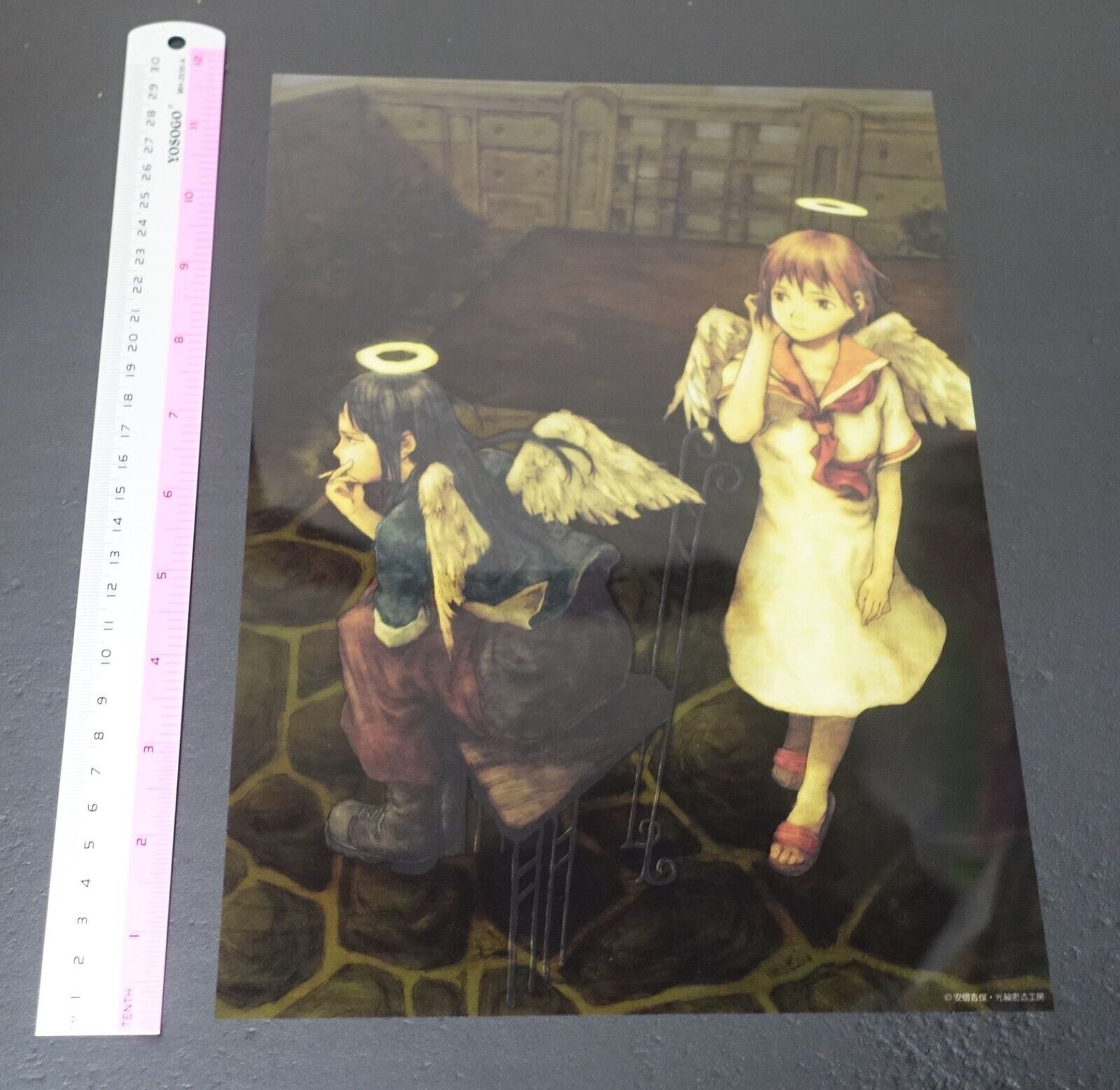 Yoshitoshi Abe Haibane Renmei 30 x 21 cm PVC Clear Poster B