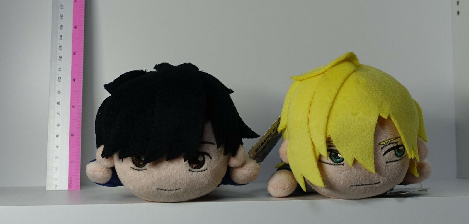 Banana Fish Sprawling Plush Doll Ash & Eiji Bananafish Plushie