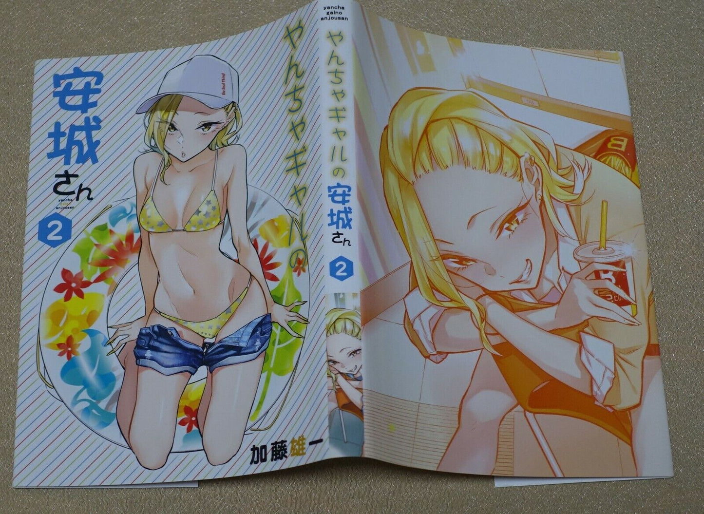 Yuichi Kato Yancha Gal no Anjo San Special Book Cover For Vol.2
