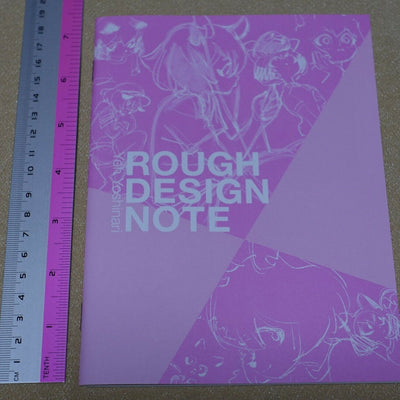Yoh Yoshinari BNA Animation ROUGH DESIGN ART WORK NOTE BOOK