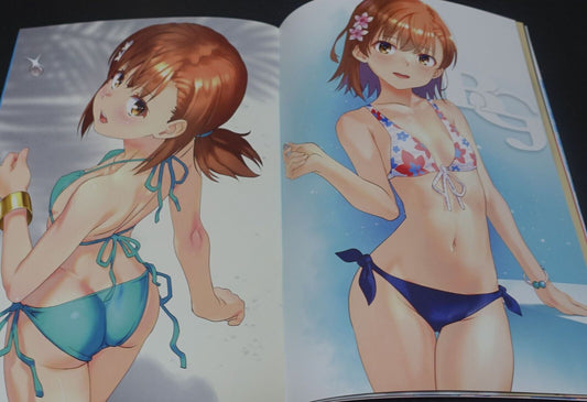 Chillin Party raika9 A Certain Scientific Railgun Misaka Mikoto Fan Art Book Z4