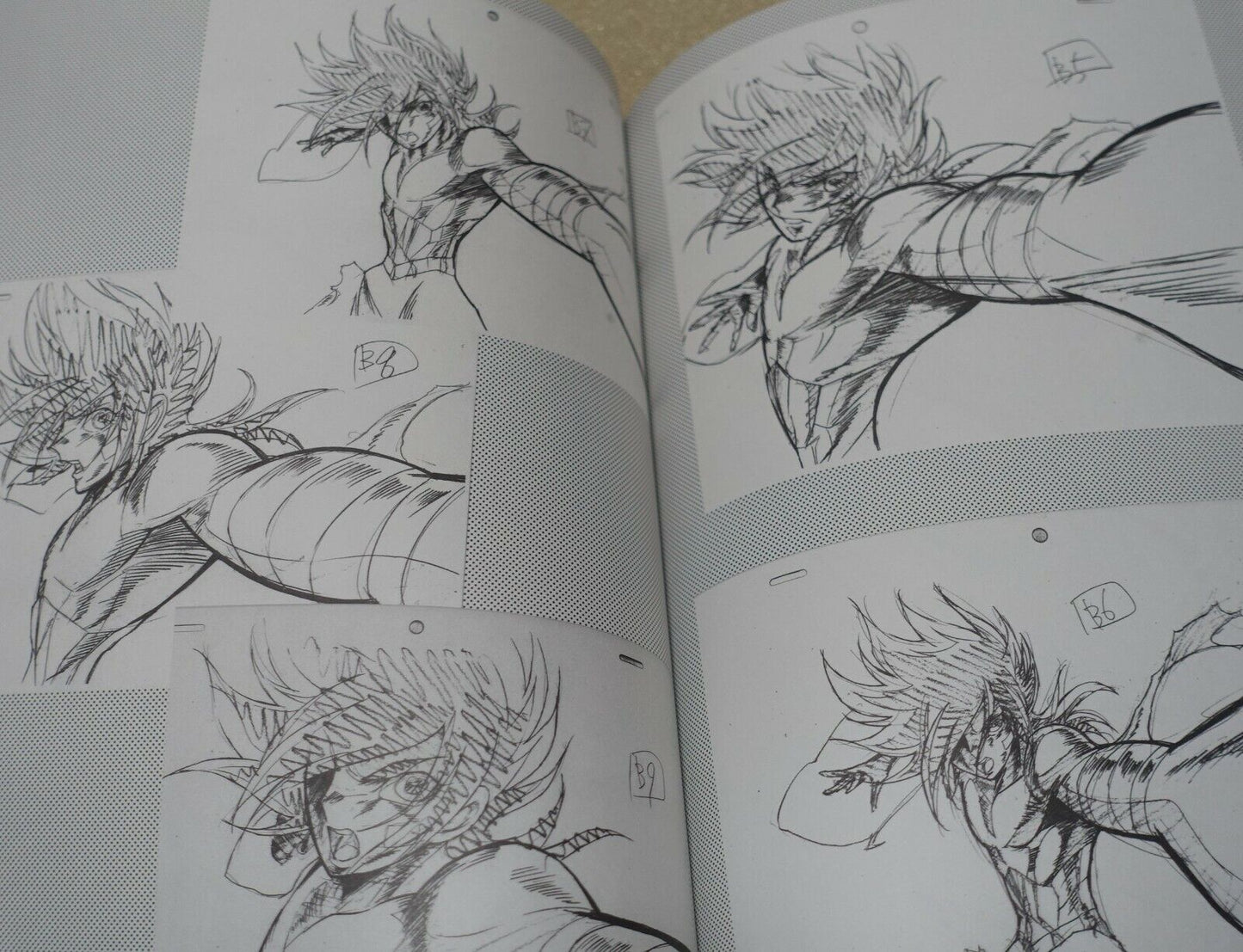 Takeshi Morita Animation Key Frame Art Book Precure Saint Seiya etc