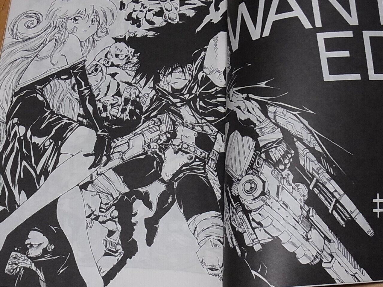 Hiroyuki Imaishi Original Gun Action Comic WANTED