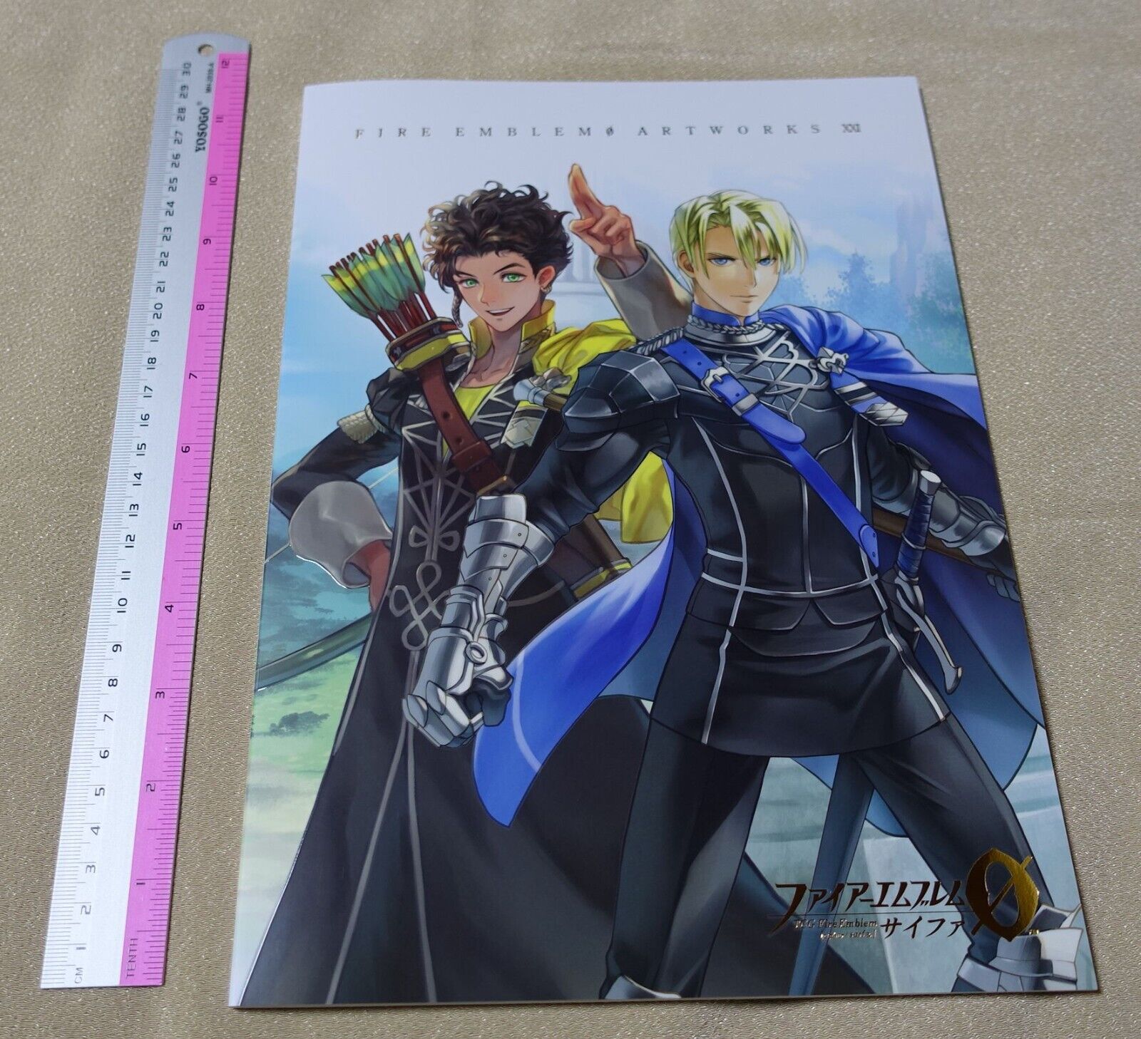 Fire Emblem 0 Cipher ART WORKS Book 21