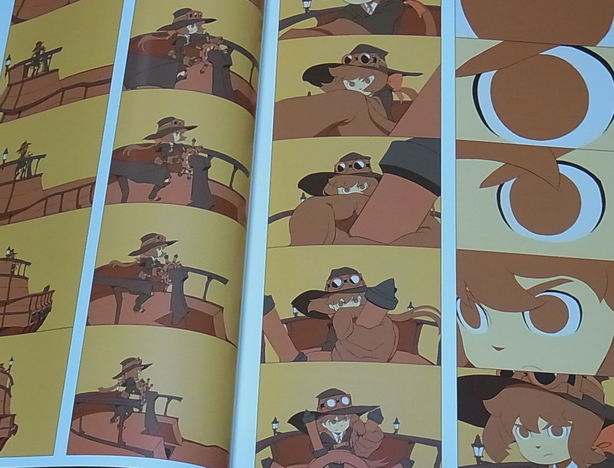 TAKAFUMI HORI KEY ANIMATION NOTE Little Witch Academia KLK Steaven Universe