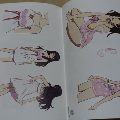 Bakemonogatari Production Note characters White Special Edition