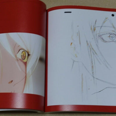 Kizumonogatari Tekketsu-hen Key Animation Note Art Book 308 page monogatari