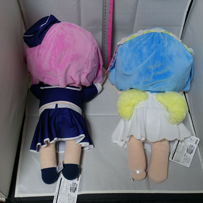 Re:Zero Flight Attendant Ram and Angel Rem Big Plush Doll Plushie Stuffed