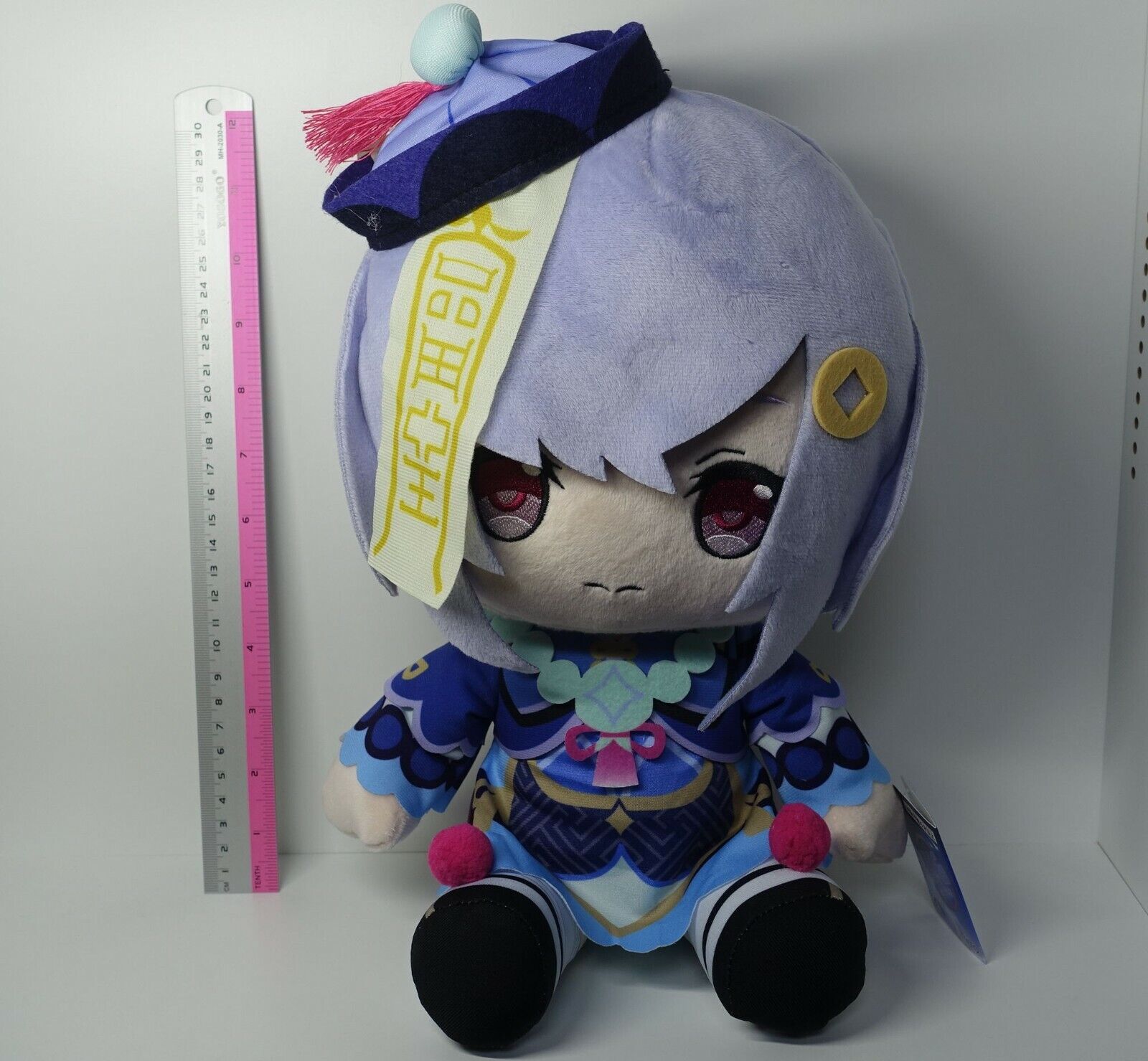Genshin Impact Big Plushie Plush Doll Qiqi Eye Open
