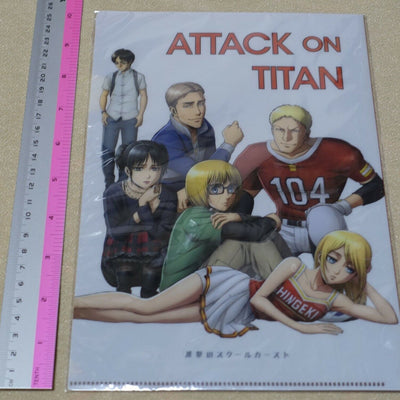 Attack on Titan PVC Art Sheet Clear File Folder
