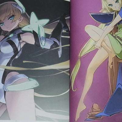 Masayoshi Tanaka Animation Characters Color Fan Art Book Rakugaki Shouga jiru 1