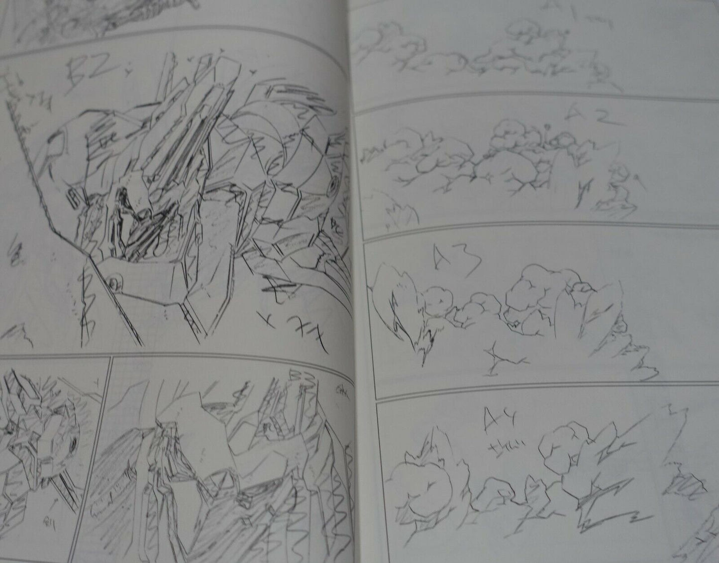 Masami Oobari Robot Animation Art Work Book Gundam Build Divers Obari