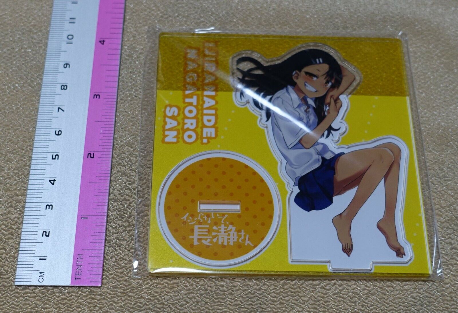 Don't Toy With Me, Miss Nagatoro San Ijiranaide Acrylic Stand Figure Yellow