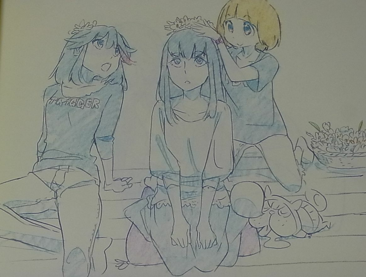 SUSHIO Kill la Kill Character Designer's Art BOOK SUSHIOTAN3