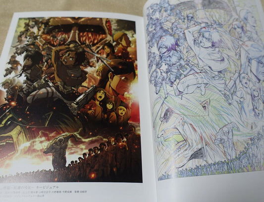 Kyoji Asano Attack on Titan Cut Collection Art Book