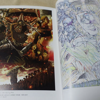 Kyoji Asano Attack on Titan Cut Collection Art Book