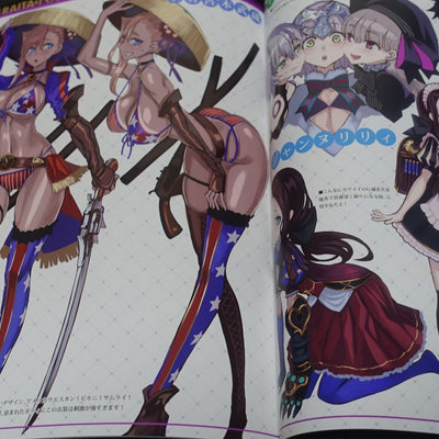 Honjou Raita Fate FGO Designer's Fan Art Book Rakugaki hon 1-4 & Booklet Set